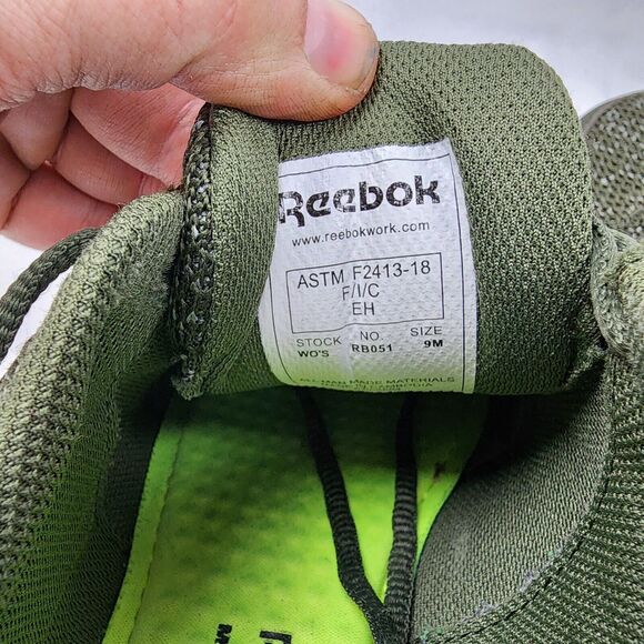 Reebok Work Sublite Cushion Work Size 9 -Has Strong Perfume Smell, Needs Washing - Picture 8 of 13